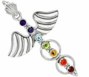 Chakra hanger zilver Chakra hanger zilver