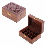 Bewaardoos voor etherische olie flesjes 12 Bewaardoos voor etherische olie flesjes 12