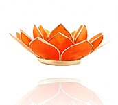 Lotus sfeerlicht 2e Chakra Oranje Lotus sfeerlicht 2e Chakra Oranje
