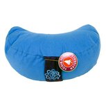 Meditatiekussen blauw halve maan Meditatiekussen blauw halve maan