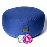 Meditatiekussen Leisteen blauw bio katoen Meditatiekussen Leisteen blauw bio katoen