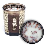 Roos geranium geurkaars organic goodness Roos geranium geurkaars organic goodness