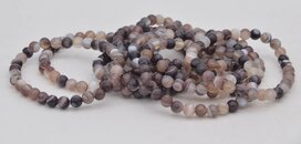 Agaat botswana armband elastich Agaat botswana armband elastich