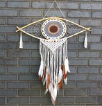Macrame muurhanger bescherming L Macrame muurhanger bescherming L