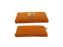 Spijkermat Acupresure nek kussen oranje met boeddha Spijkermat Acupresure nek kussen oranje met boeddha