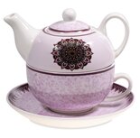 Tea for One mandala motief paars Tea for One mandala motief paars