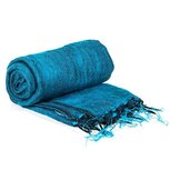 Meditatie omslagdoek turkoois Meditatie omslagdoek turkoois