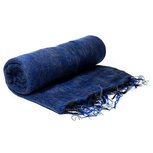 Meditatie omslagdoek donkerblauw Meditatie omslagdoek donkerblauw