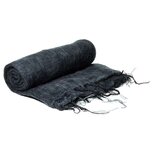Meditatie omslagdoek antraciet grijs Meditatie omslagdoek antraciet grijs