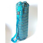 Yogamat tas yogastyles licht blauw gestreept Yogamat tas yogastyles licht blauw gestreept