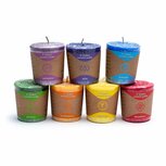 Chakra geurkaars klein alle 7 chakra's Chakra geurkaars klein alle 7 chakra's