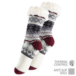 Huissokken Yenita antislip bordeaux Huissokken Yenita antislip bordeaux