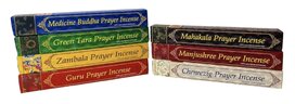 Tibetan Prayer incense set van 7 Tibetan Prayer incense set van 7