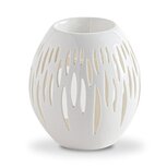 Aromabrander ovali wit Aromabrander ovali wit
