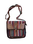 Urban leather schoudertas Nepal rood Urban leather schoudertas Nepal rood