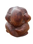Yogiman beeld hout 10cm Yogiman beeld hout 10cm