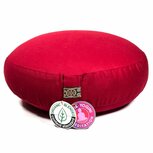 Meditatiekussen Rood extra laag Meditatiekussen Rood extra laag