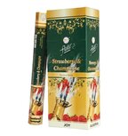 Flute strawberry en champagne wierook Flute strawberry en champagne wierook