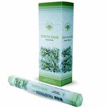 White sage wierook hexagram