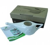 Neti Pot keramiek met himalaya zout