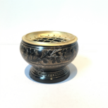 Wierookbrander houtskool messing