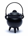 Wierookbrander cauldron ketel 9x8cm