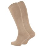 Compressie kniekousen - Steunkousen - Reiskousen - Beige