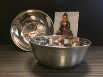 Offerschaaltje rvs 9cm. Offerschaaltje rvs 9cm.