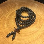 Mala 108 kralen lavasteen 6mm Mala 108 kralen lavasteen 6mm
