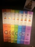 Seven Chakra's - wierook - 7 stuks Seven Chakra's - wierook - 7 stuks