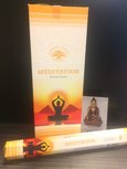 Meditation wierook - hexagram Meditation wierook - hexagram