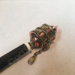 Gebedsmolen met mantra klein 13cm Gebedsmolen met mantra klein 13cm